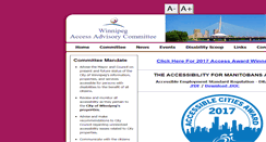 Desktop Screenshot of aacwinnipeg.mb.ca